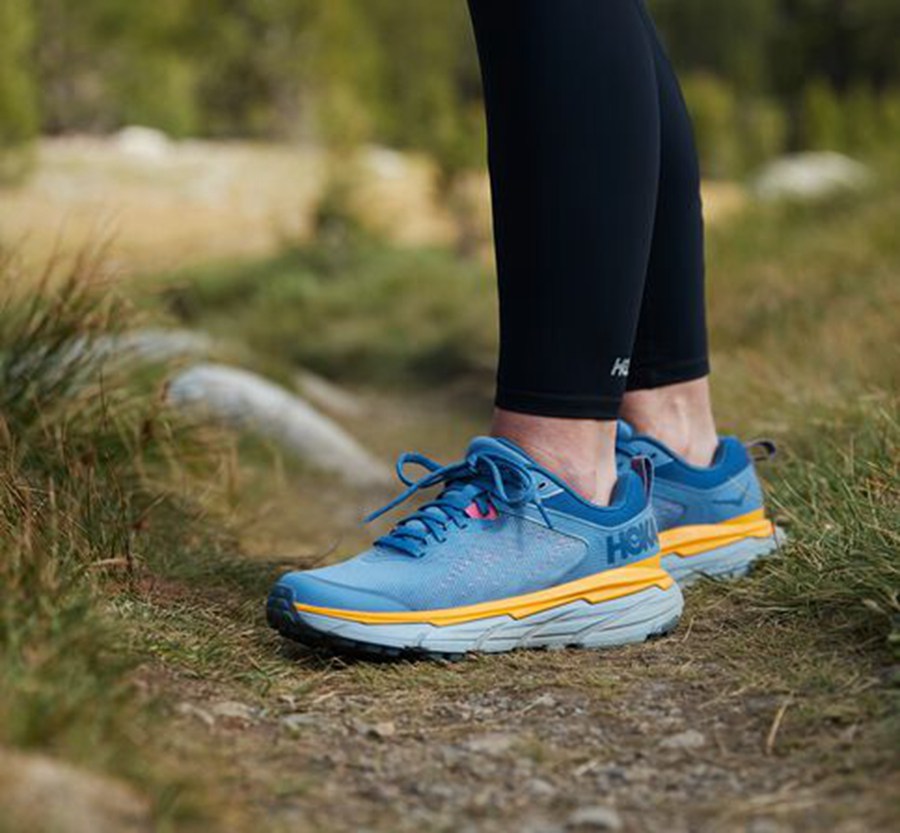 Hoka One One Trail Schoenen Dames - Challenger Atr 6 - Blauw - AF4537290